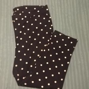 Old Navy Dark Blue Polkadot Pants